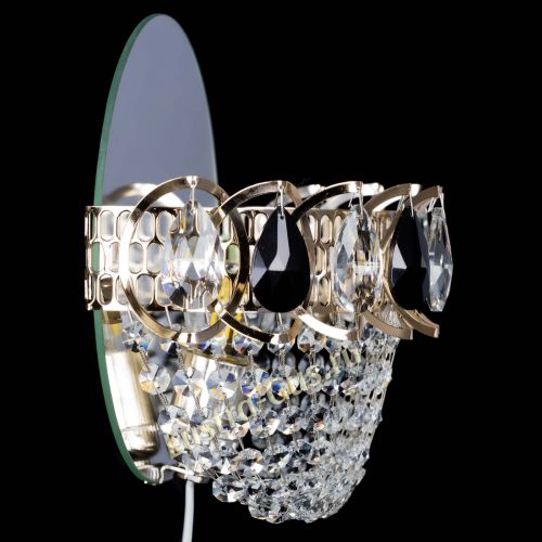 Бра Астра ажур черная в Ижевске Гусь Хрустальный