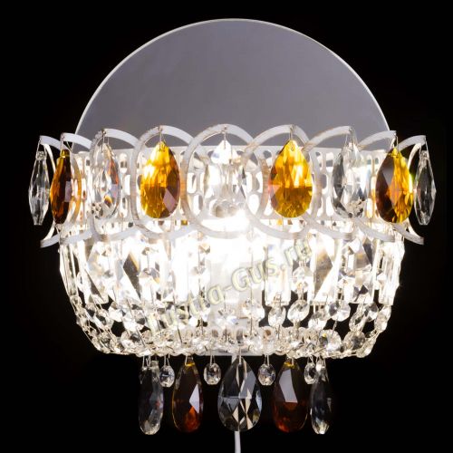 Бра Астра Чайная белая в Ижевске Гусь Хрустальный