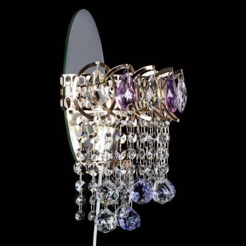 Бра Астра Капель шар 30 Фиолетовая в Ижевске Гусь Хрустальный