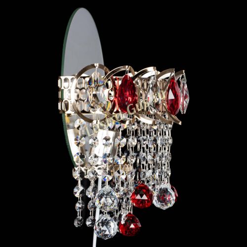 Бра Астра Капель шар 30 Красная в Ижевске Гусь Хрустальный