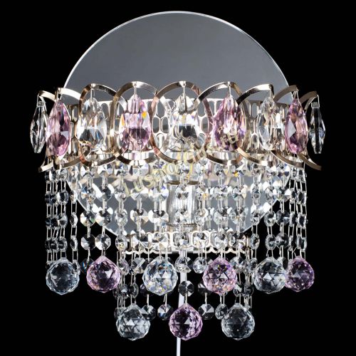 Бра Астра Капель шар 30 Розовая в Ижевске Гусь Хрустальный