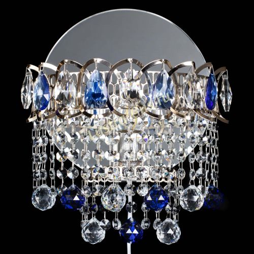 Бра Астра Капель шар 30 Синяя в Ижевске Гусь Хрустальный