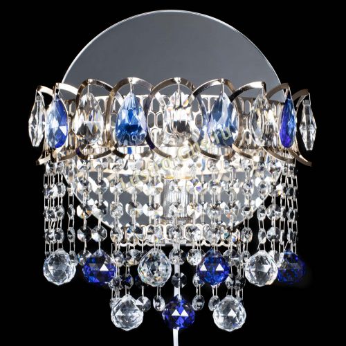 Бра Астра Капель шар 30 Синяя в Ижевске Гусь Хрустальный