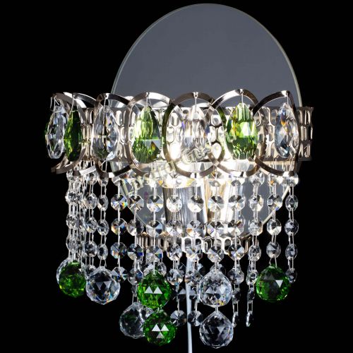 Бра Астра Капель шар 30 Зеленая в Ижевске Гусь Хрустальный