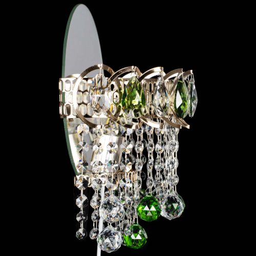 Бра Астра Капель шар 30 Зеленая в Ижевске Гусь Хрустальный