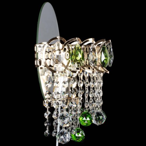 Бра Астра Капель шар 30 Зеленая в Ижевске Гусь Хрустальный