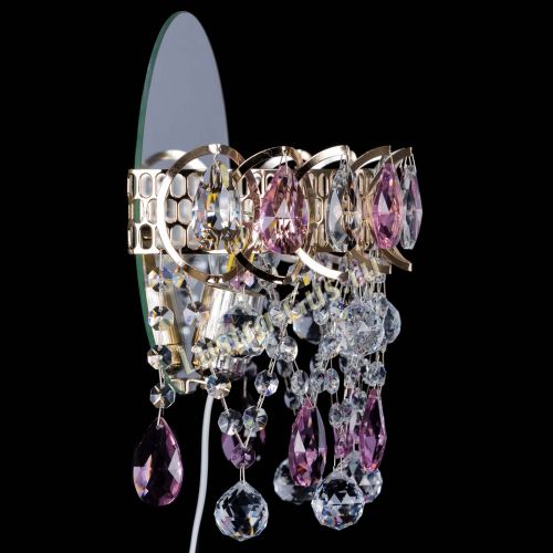 Бра Астра Паутинка розовая в Ижевске Гусь Хрустальный