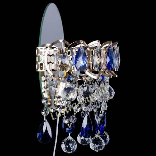 Бра Астра Паутинка синяя в Ижевске Гусь Хрустальный