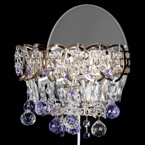 Бра Астра пластинка шар Фиолетовая в Ижевске Гусь Хрустальный
