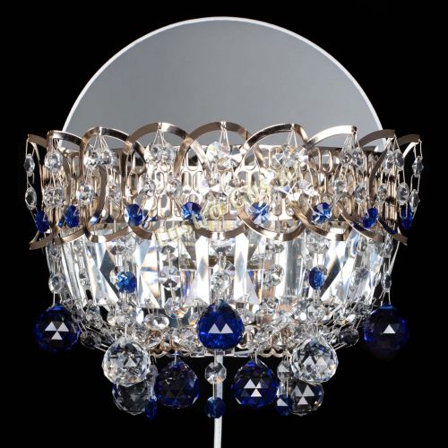 Бра Астра пластинка шар Синяя в Ижевске Бра Астра пластинка шар Синяя в Ижевске