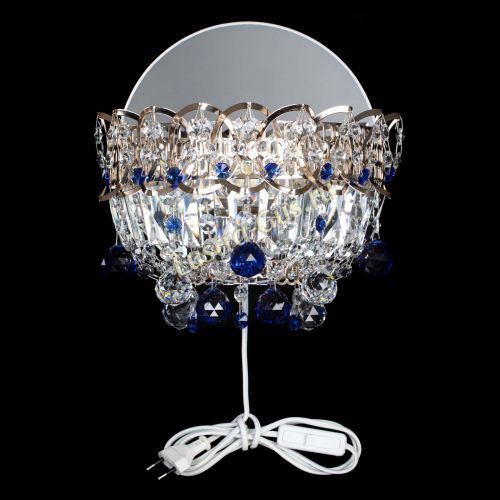 Бра Астра пластинка шар Синяя в Ижевске Гусь Хрустальный