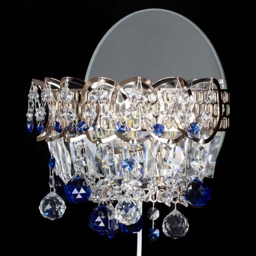 Бра Астра пластинка шар Синяя в Ижевске Гусь Хрустальный