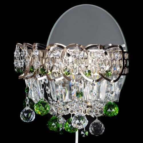 Бра Астра пластинка шар Зеленая в Ижевске Гусь Хрустальный