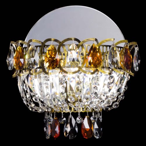 Бра Астра Чайная под бронзу в Ижевске Гусь Хрустальный