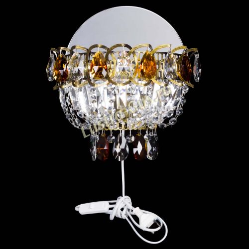 Бра Астра Чайная под бронзу в Ижевске Гусь Хрустальный