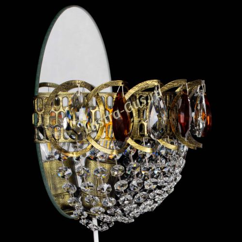 Бра Астра Сетка под бронзу Чайная в Ижевске Гусь Хрустальный