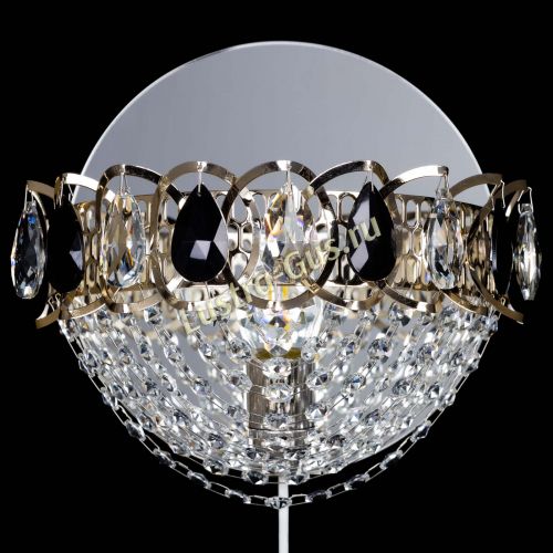 Бра Астра Сетка черная в Ижевске Гусь Хрустальный