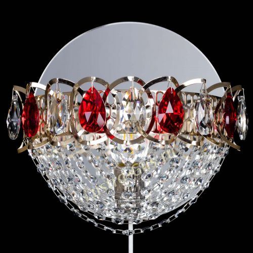 Бра Астра Сетка красная в Ижевске Гусь Хрустальный