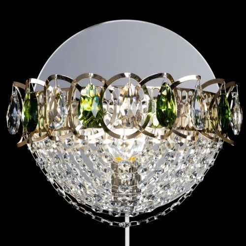 Бра Астра Сетка зеленая в Ижевске Гусь Хрустальный