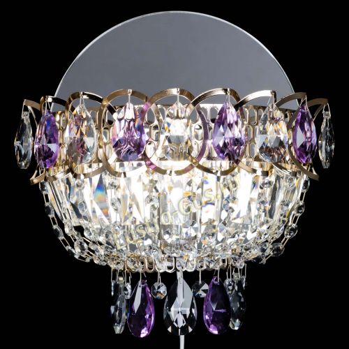 Бра Астра фиолетовая в Ижевске Гусь Хрустальный