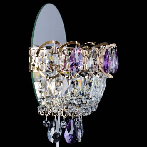 Бра Астра фиолетовая в Ижевске Гусь Хрустальный