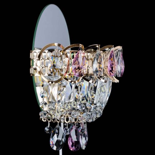 Бра Астра розовая в Ижевске Гусь Хрустальный