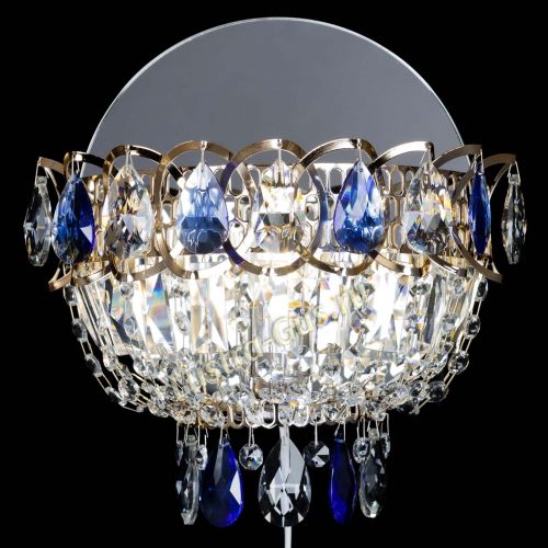 Бра Астра синяя в Ижевске Гусь Хрустальный