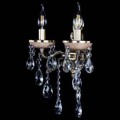 Бра Атланта из мрамора №2 журавлик в Ижевске Гусь Хрустальный