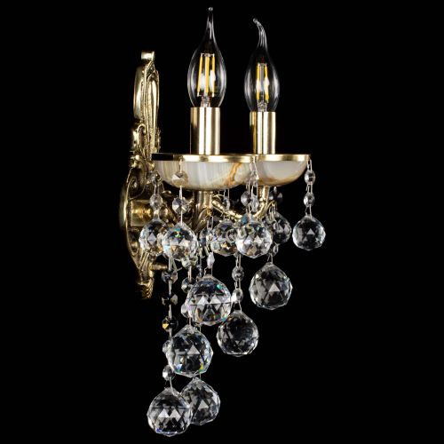 Бра Оникс №2/1 шар в Ижевске Гусь Хрустальный