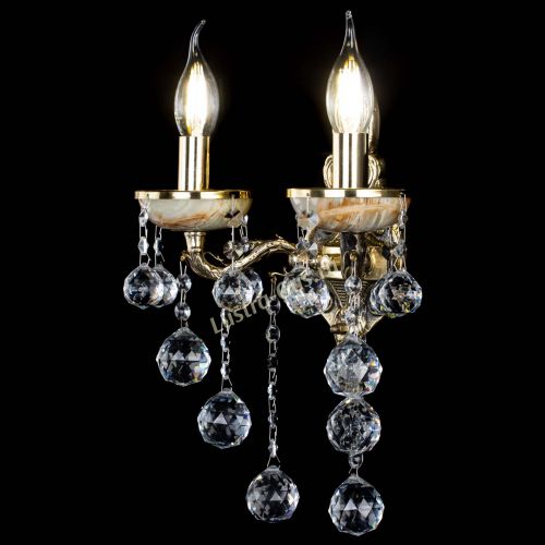 Бра Оникс №2/1 шар в Ижевске Гусь Хрустальный