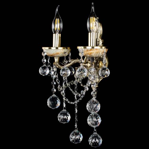 Бра Оникс №2/2 шар в Ижевске Гусь Хрустальный