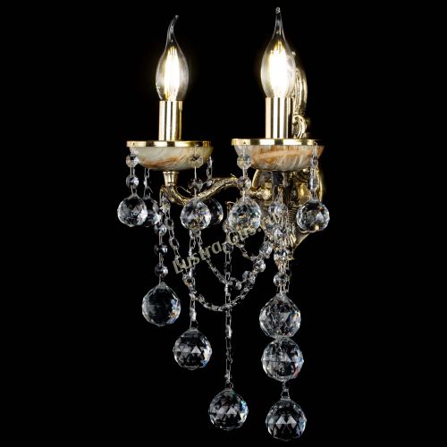 Бра Оникс №2/2 шар в Ижевске Гусь Хрустальный