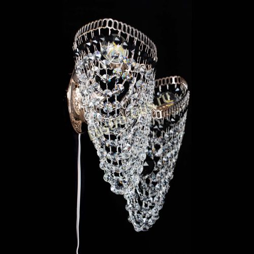 Бра Бутоны №2 черная в Ижевске Гусь Хрустальный