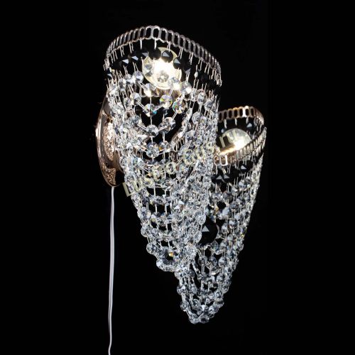 Бра Бутоны №2 черная в Ижевске Гусь Хрустальный