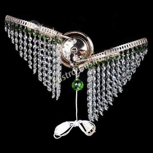 Бра Бутоны №2 зеленая в Ижевске Гусь Хрустальный