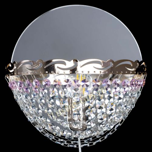 Бра Диана розовая в Ижевске Гусь Хрустальный