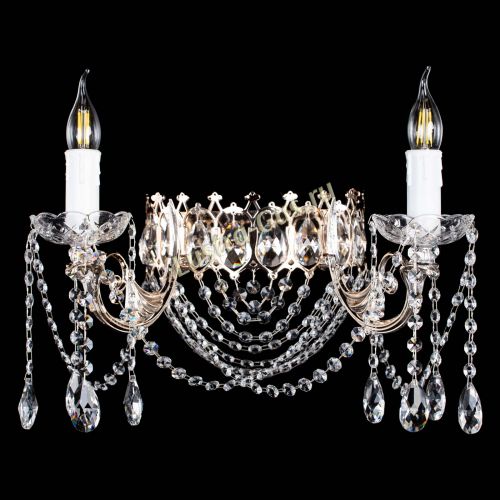 Бра Елизавета №1 без зеркала в Ижевске Гусь Хрустальный