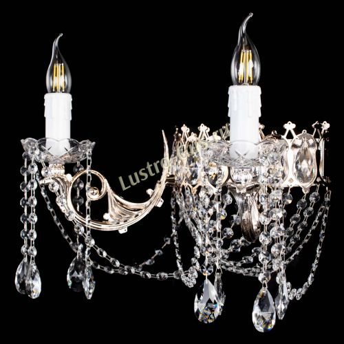 Бра Елизавета №1 без зеркала в Ижевске Гусь Хрустальный