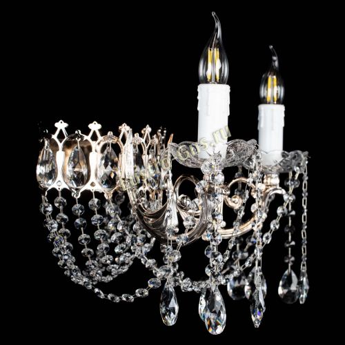 Бра Елизавета №1 без зеркала в Ижевске Гусь Хрустальный