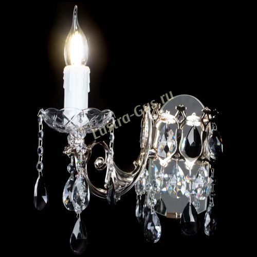 Бра Елизавета №1 мини черная в Ижевске Гусь Хрустальный