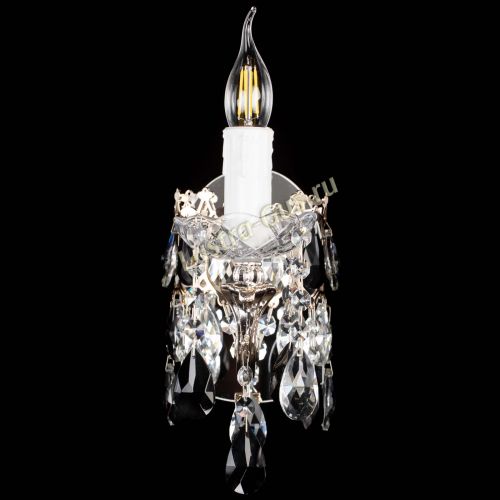 Бра Елизавета №1 мини черная в Ижевске Гусь Хрустальный