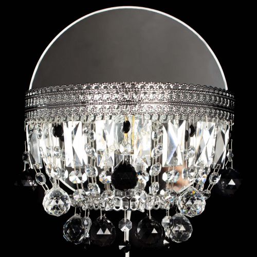 Бра Флоренция шар черная в Ижевске Гусь Хрустальный