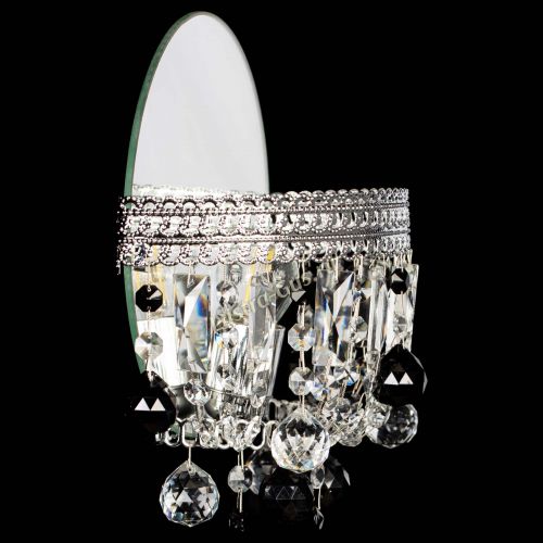 Бра Флоренция шар черная в Ижевске Гусь Хрустальный