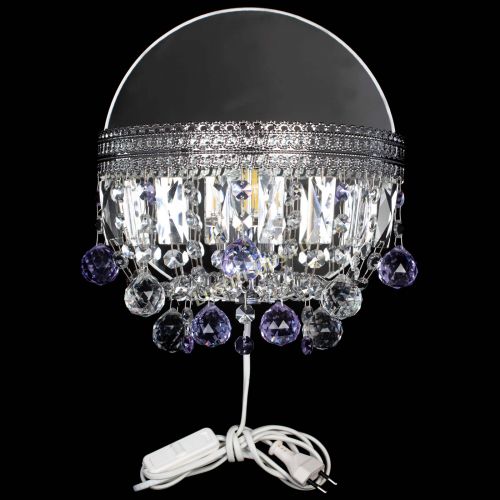Бра Флоренция шар фиолетовая в Ижевске Гусь Хрустальный