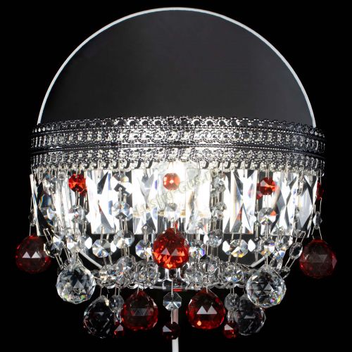 Бра Флоренция шар красная в Ижевске Гусь Хрустальный