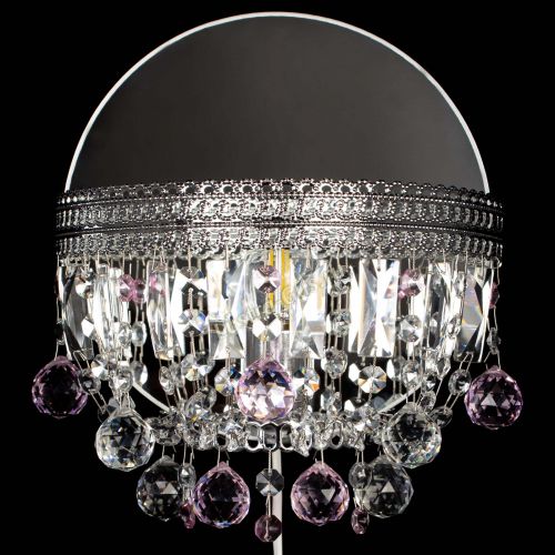 Бра Флоренция шар розовая в Ижевске Гусь Хрустальный