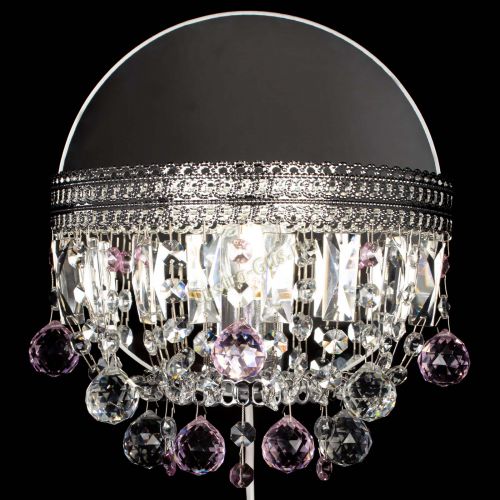 Бра Флоренция шар розовая в Ижевске Гусь Хрустальный