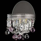 Бра Флоренция шар розовая в Ижевске