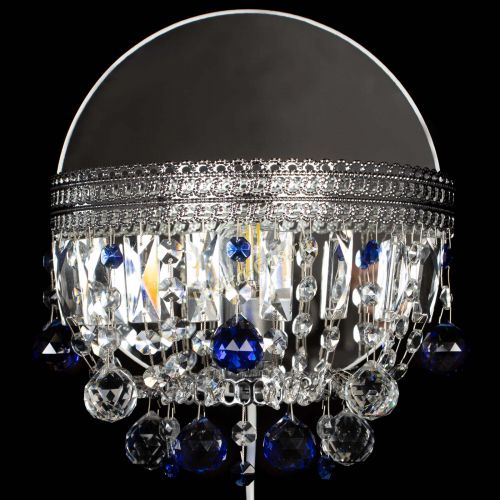 Бра Флоренция шар синяя в Ижевске Гусь Хрустальный