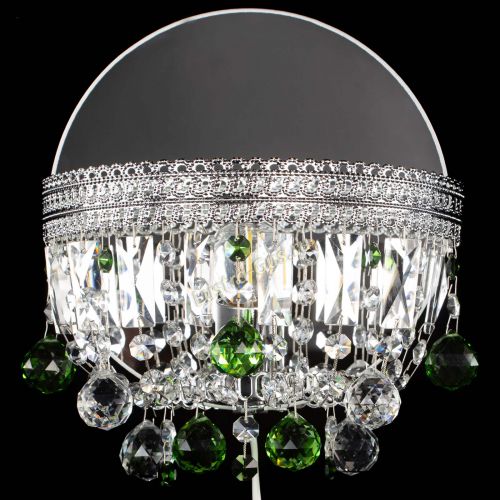 Бра Флоренция шар зеленая в Ижевске Гусь Хрустальный